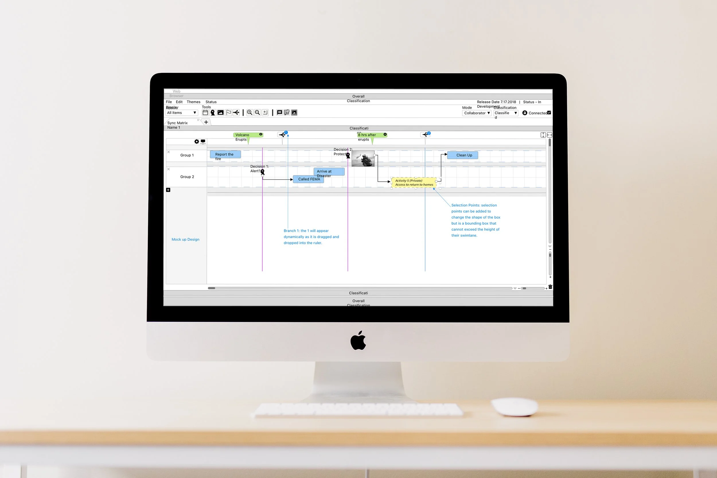 Time path UI — adding branches
